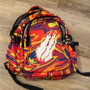 Preston Playz Fire Merch backpack